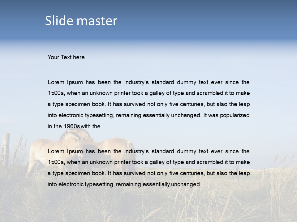 Food Many Row PowerPoint Template