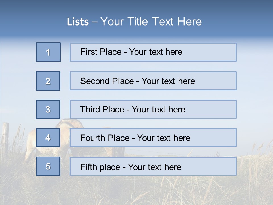 Food Many Row PowerPoint Template
