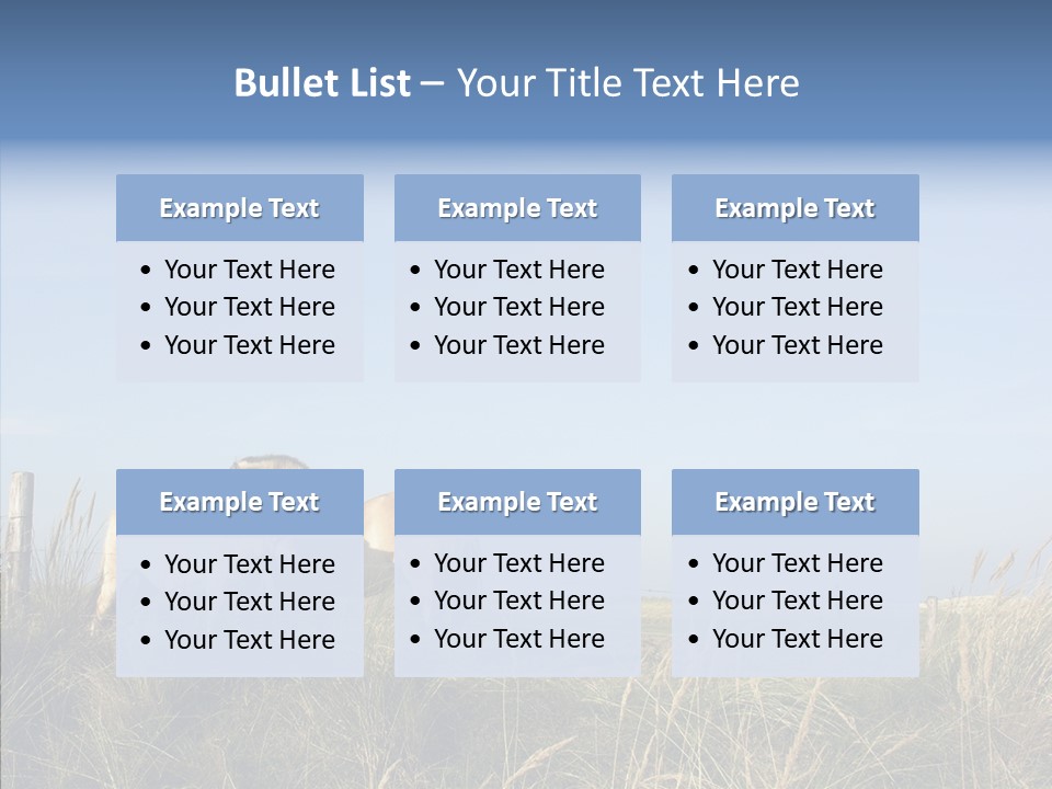 Food Many Row PowerPoint Template