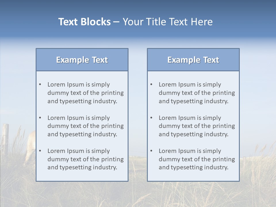Food Many Row PowerPoint Template