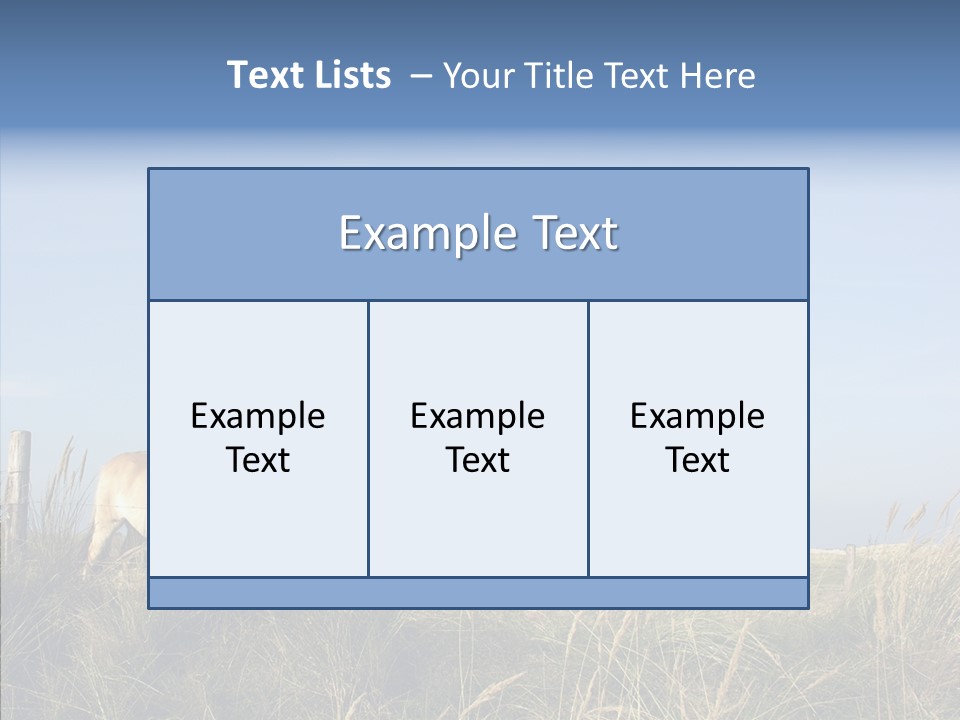 Food Many Row PowerPoint Template