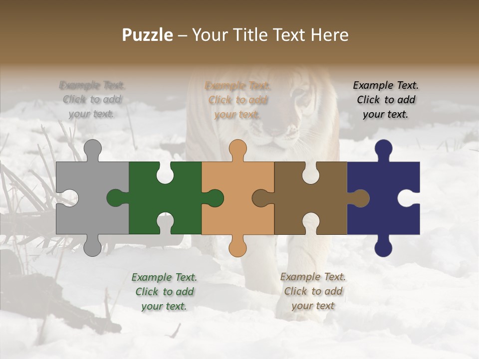 Ferocious Mammal Fierce PowerPoint Template