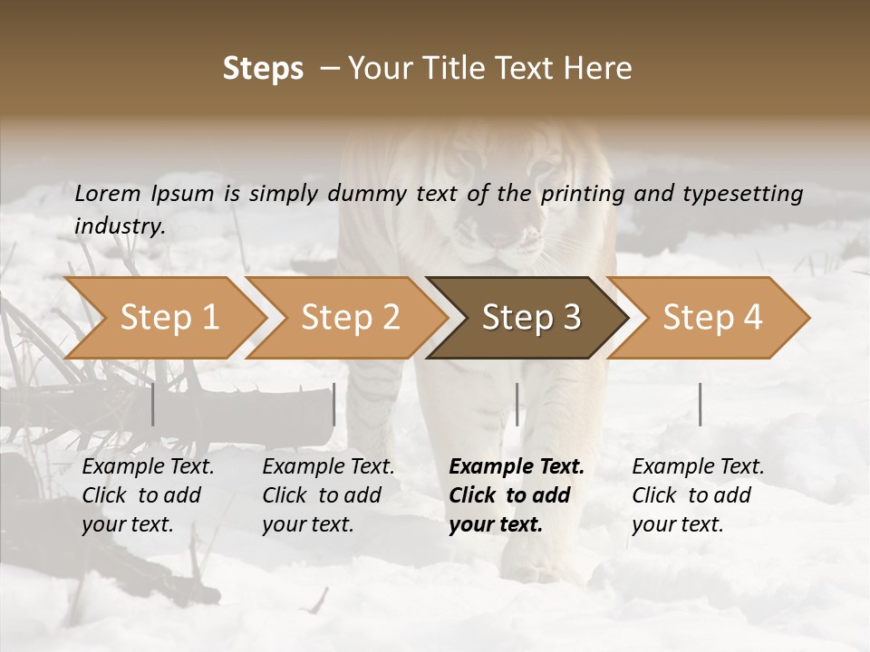 Ferocious Mammal Fierce PowerPoint Template