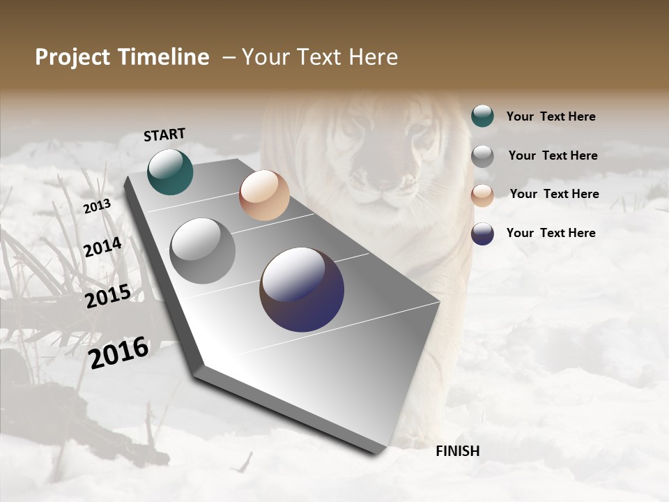 Ferocious Mammal Fierce PowerPoint Template