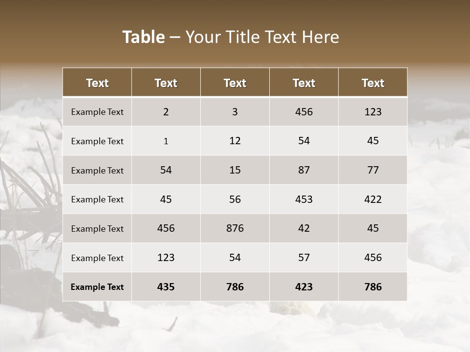 Ferocious Mammal Fierce PowerPoint Template