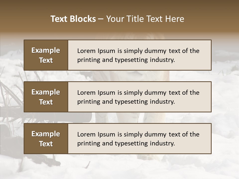 Ferocious Mammal Fierce PowerPoint Template