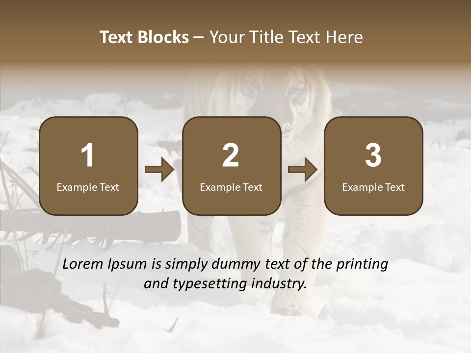 Ferocious Mammal Fierce PowerPoint Template