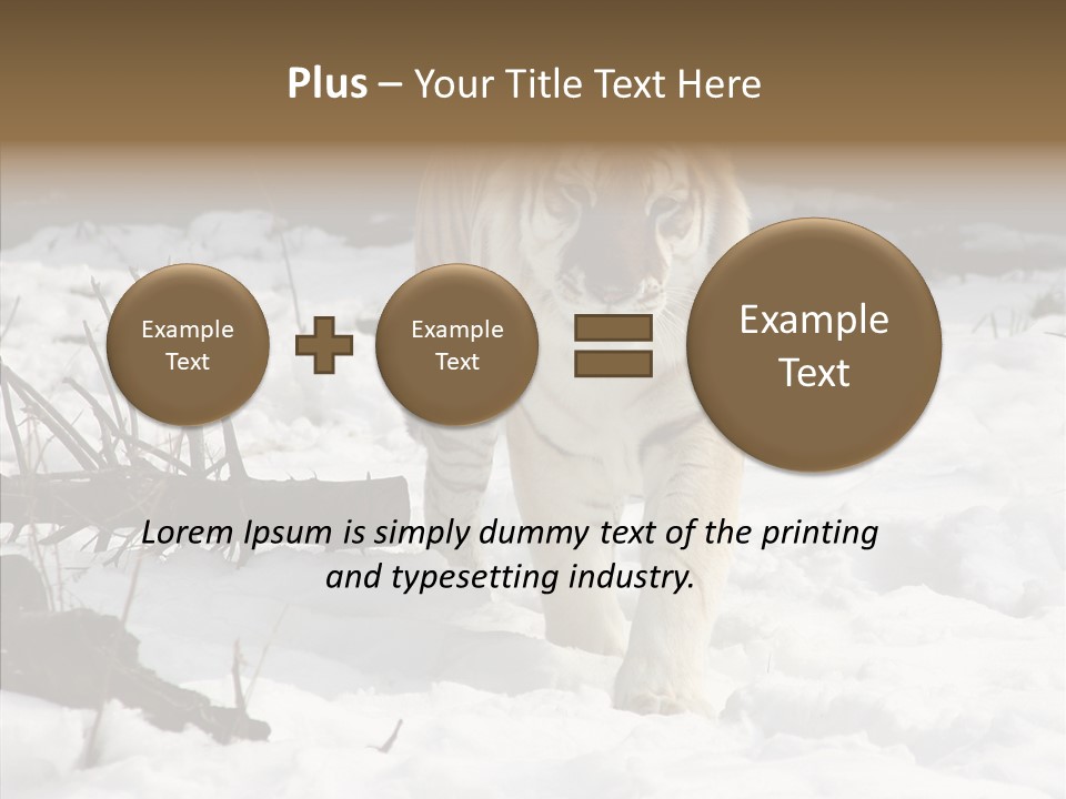 Ferocious Mammal Fierce PowerPoint Template