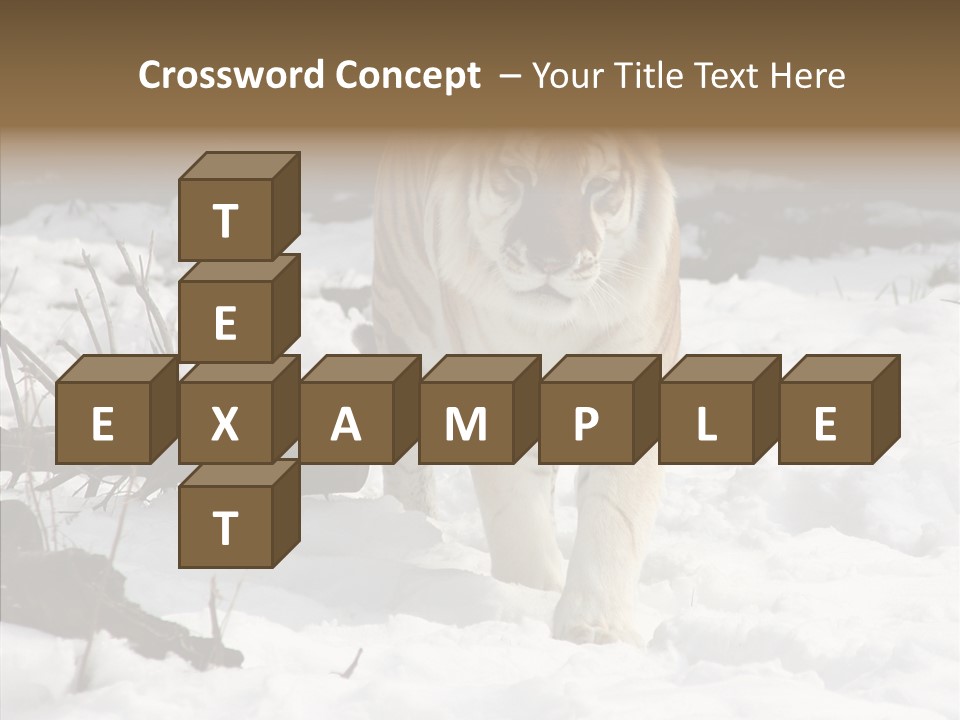 Ferocious Mammal Fierce PowerPoint Template