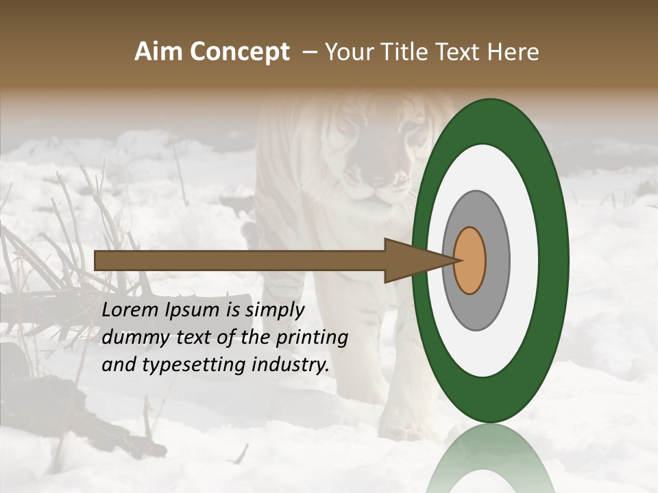 Ferocious Mammal Fierce PowerPoint Template