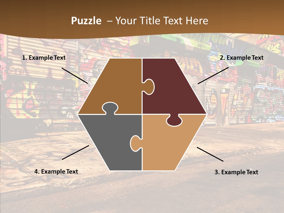 Background Color Art PowerPoint Template