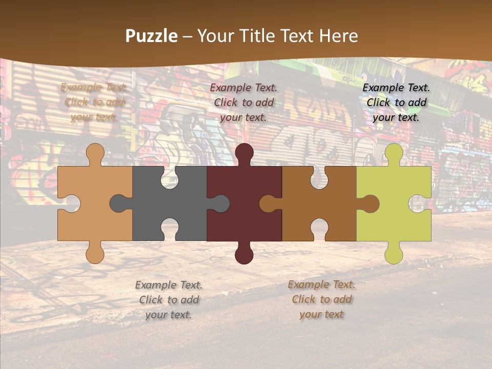 Background Color Art PowerPoint Template