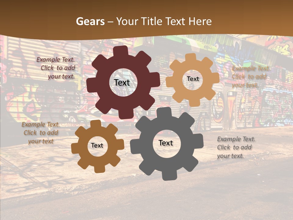 Background Color Art PowerPoint Template