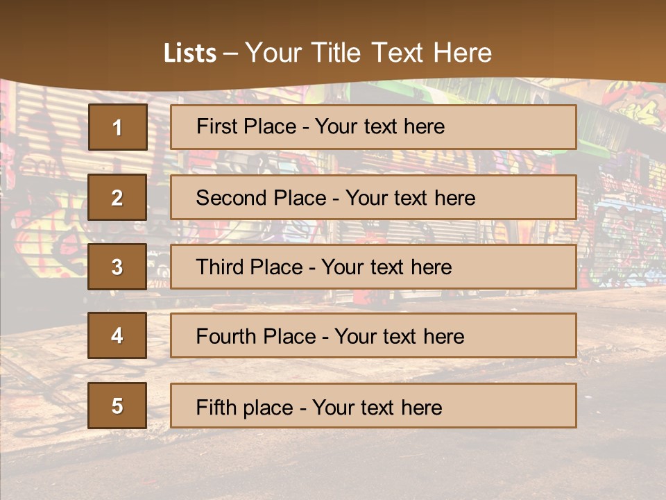 Background Color Art PowerPoint Template