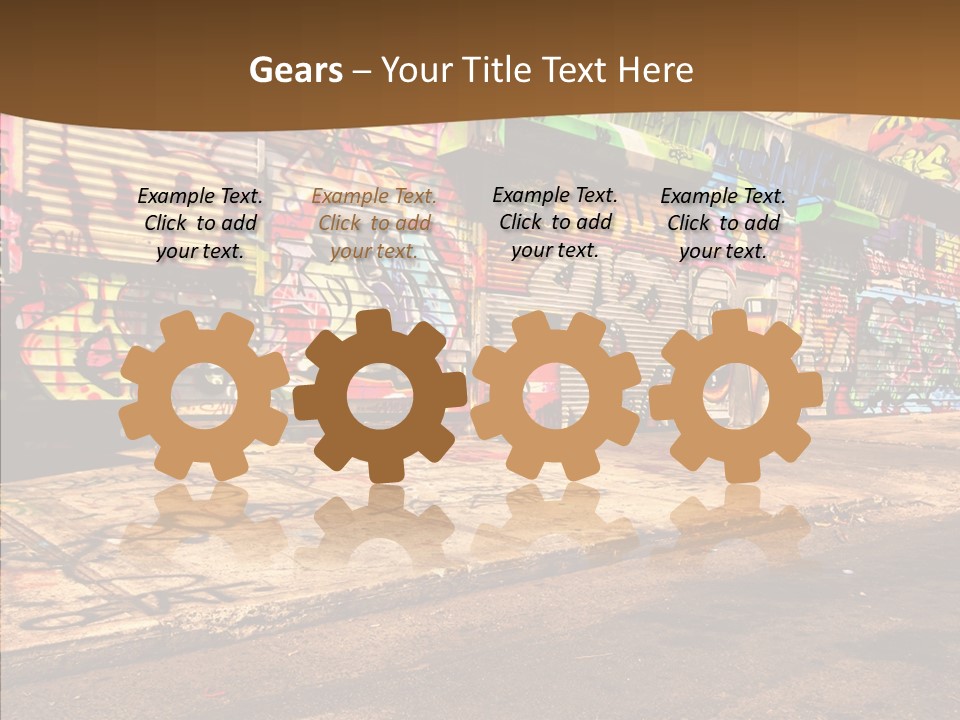 Background Color Art PowerPoint Template