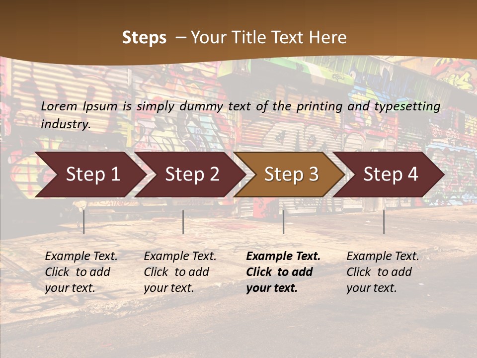 Background Color Art PowerPoint Template