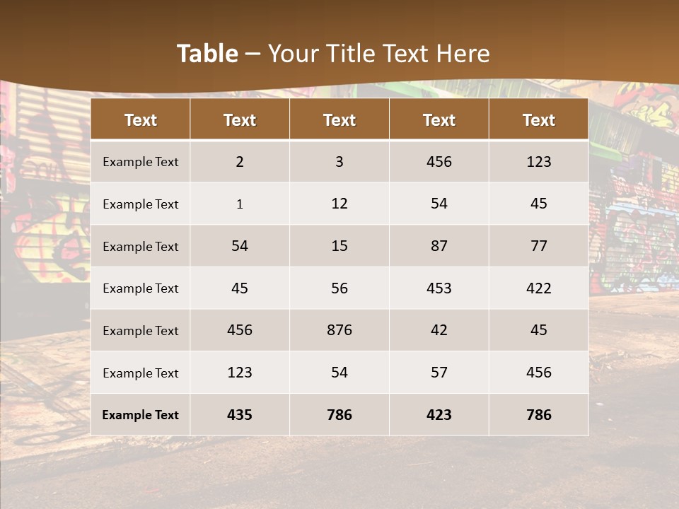 Background Color Art PowerPoint Template