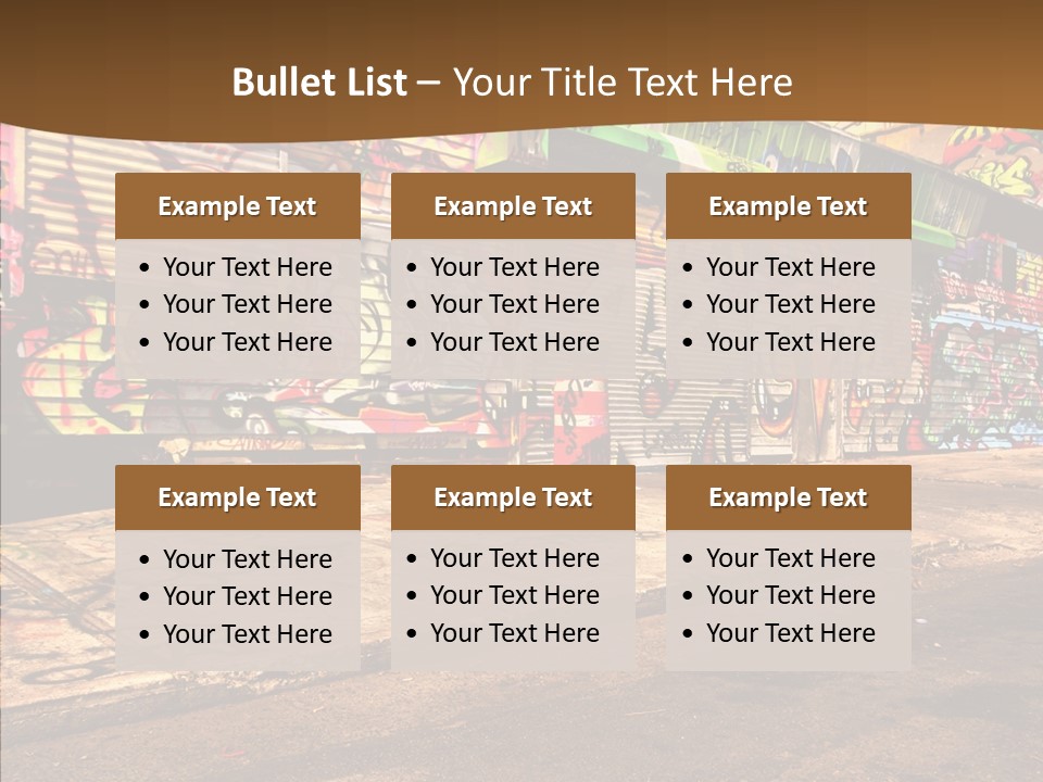 Background Color Art PowerPoint Template