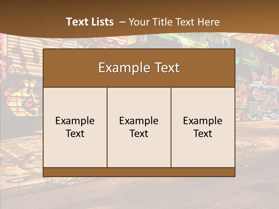 Background Color Art PowerPoint Template