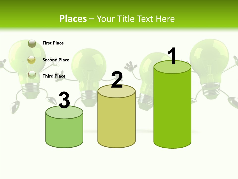 Background Lightbulb Electric PowerPoint Template