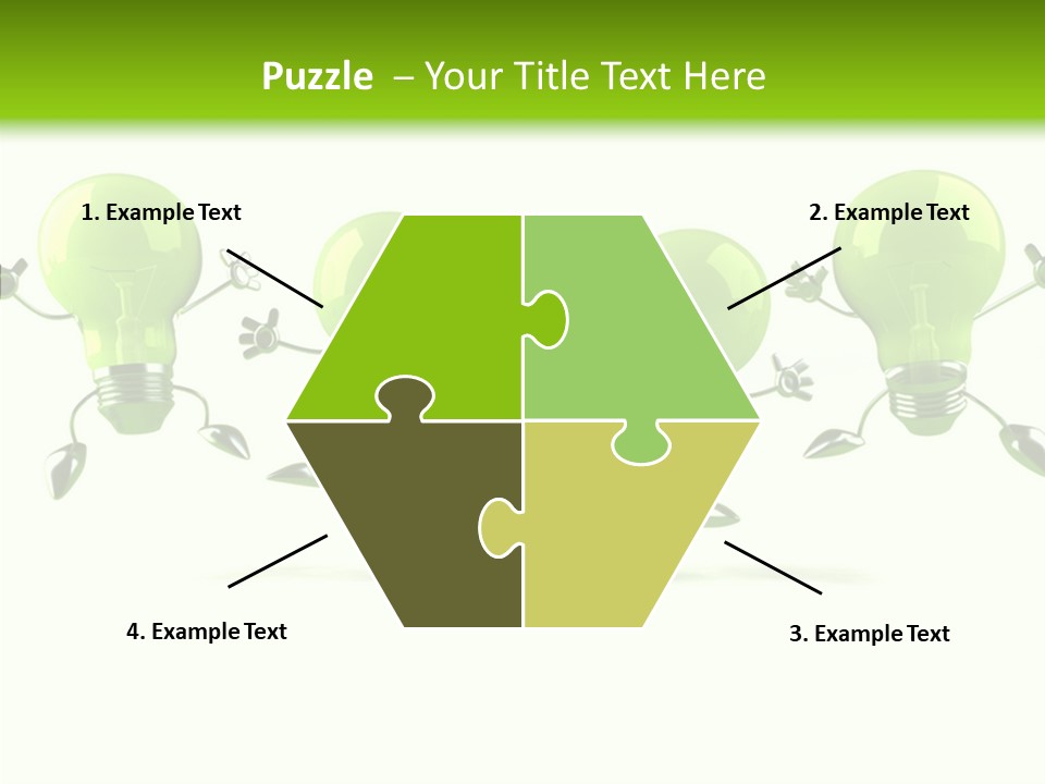 Background Lightbulb Electric PowerPoint Template