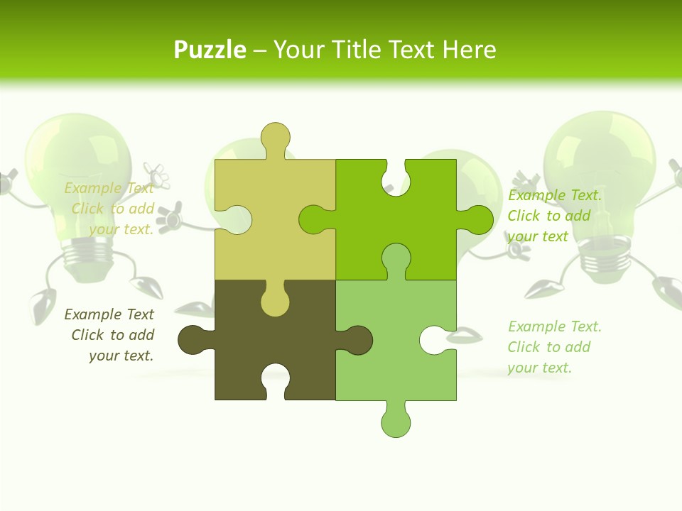 Background Lightbulb Electric PowerPoint Template