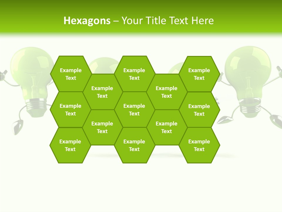 Background Lightbulb Electric PowerPoint Template