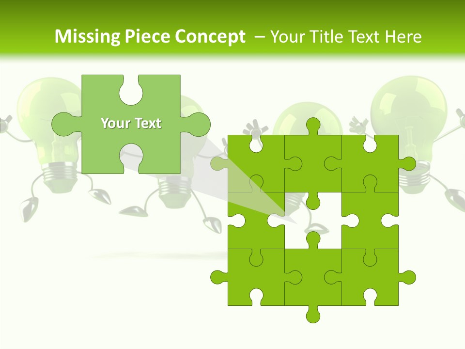 Background Lightbulb Electric PowerPoint Template