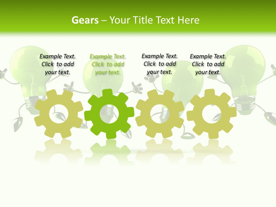 Background Lightbulb Electric PowerPoint Template