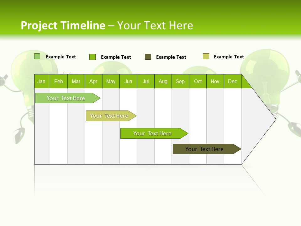 Background Lightbulb Electric PowerPoint Template