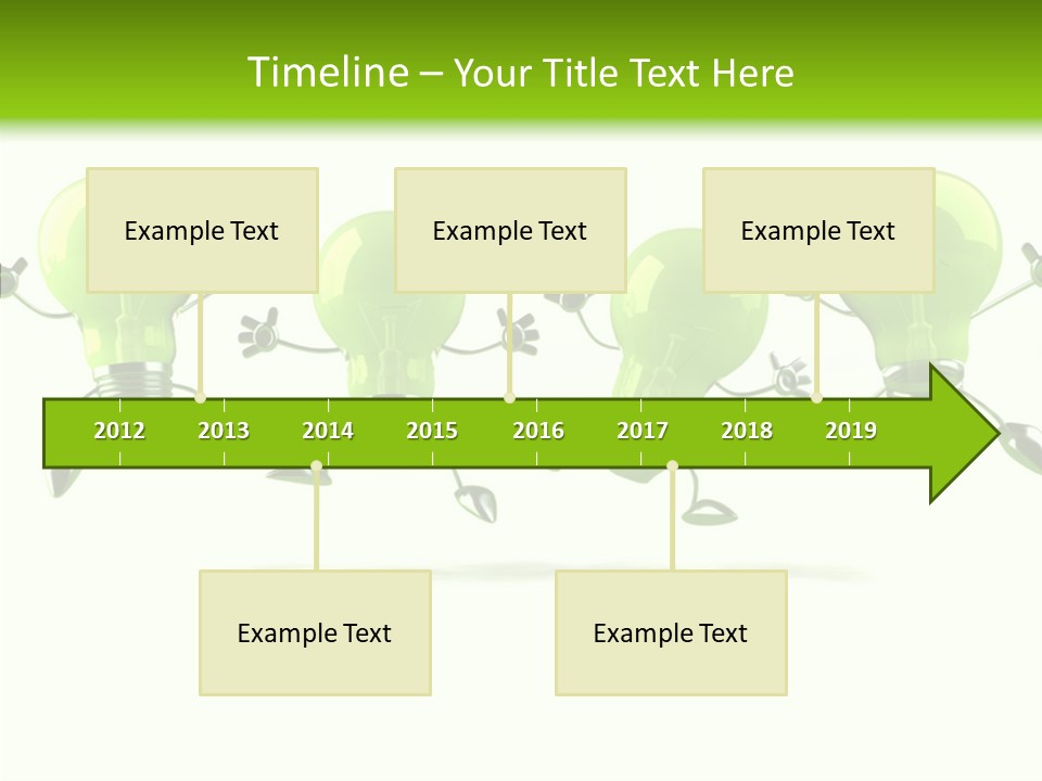 Background Lightbulb Electric PowerPoint Template