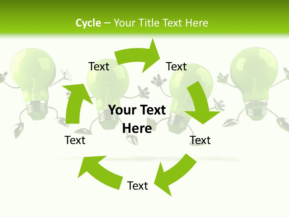 Background Lightbulb Electric PowerPoint Template