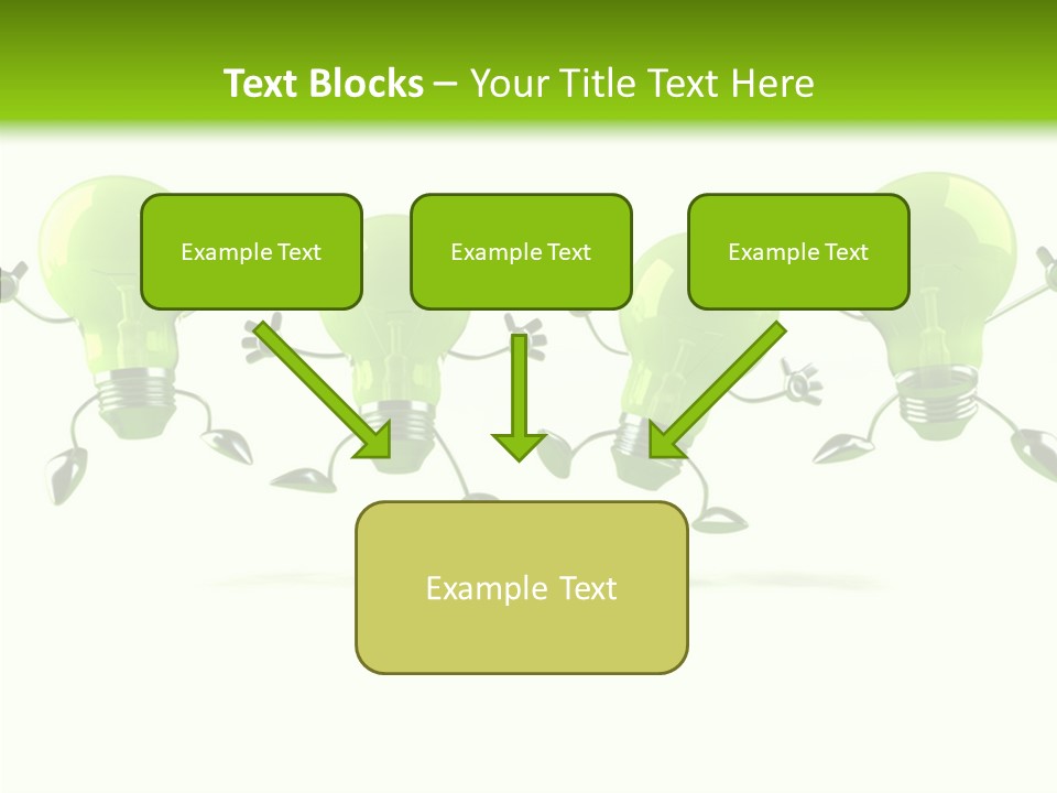 Background Lightbulb Electric PowerPoint Template