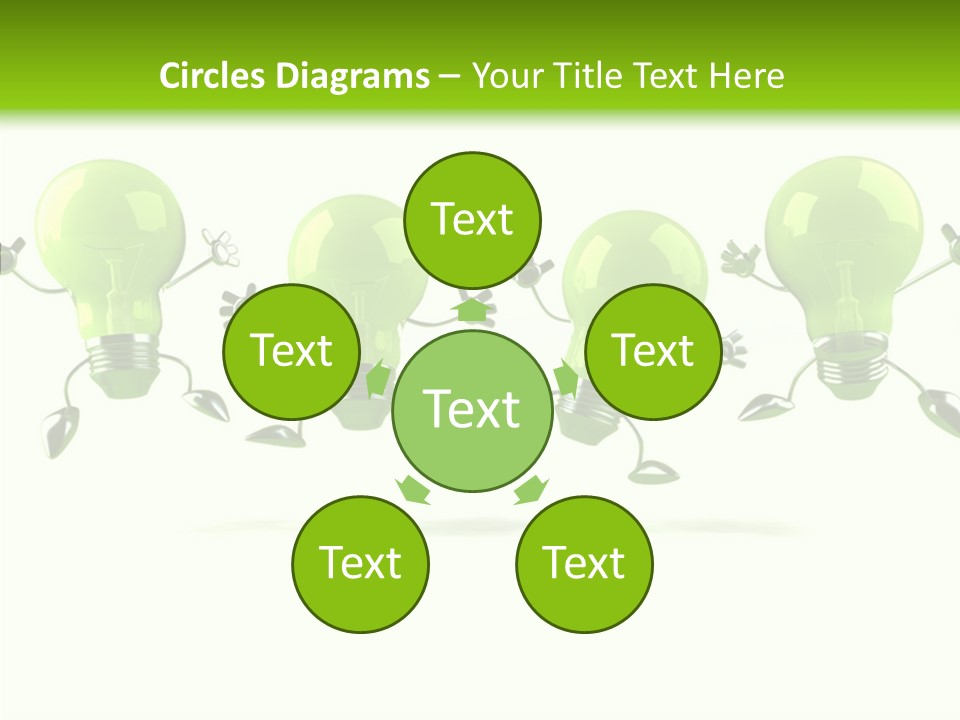 Background Lightbulb Electric PowerPoint Template
