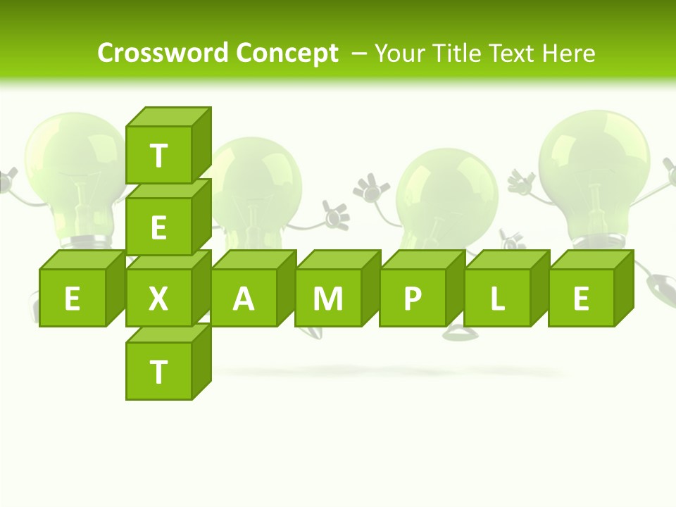 Background Lightbulb Electric PowerPoint Template