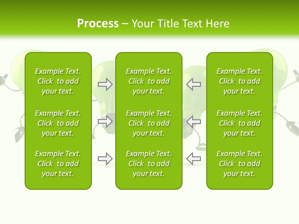 Background Lightbulb Electric PowerPoint Template