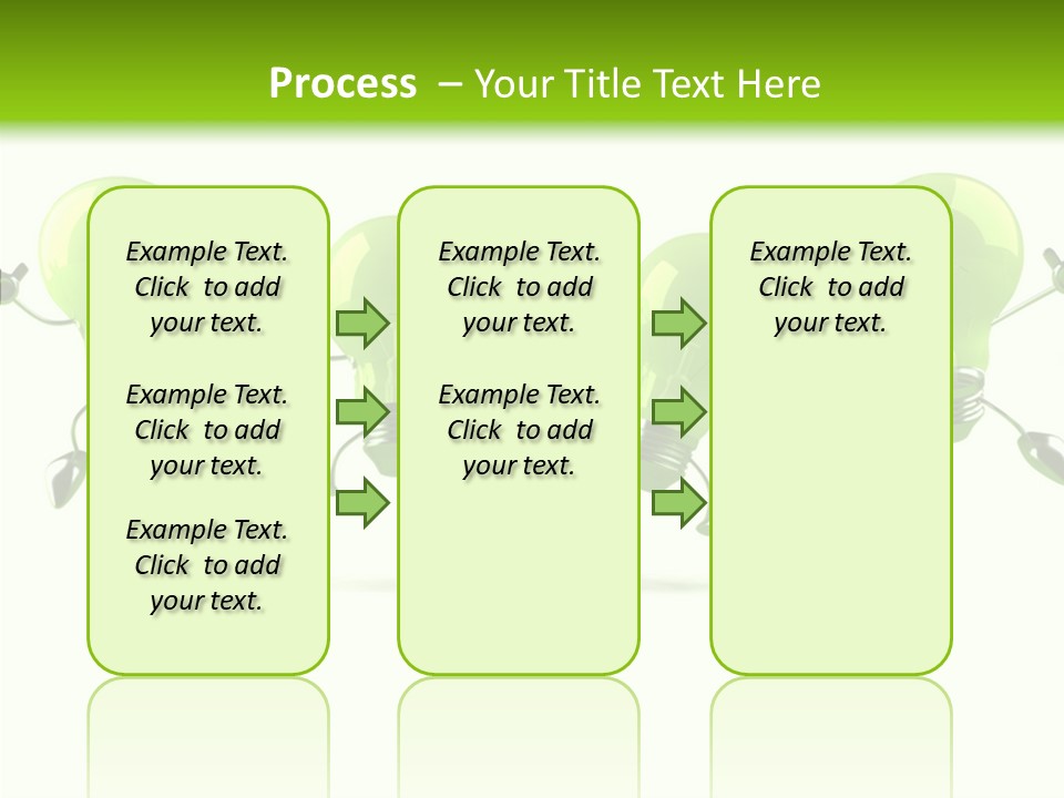 Background Lightbulb Electric PowerPoint Template