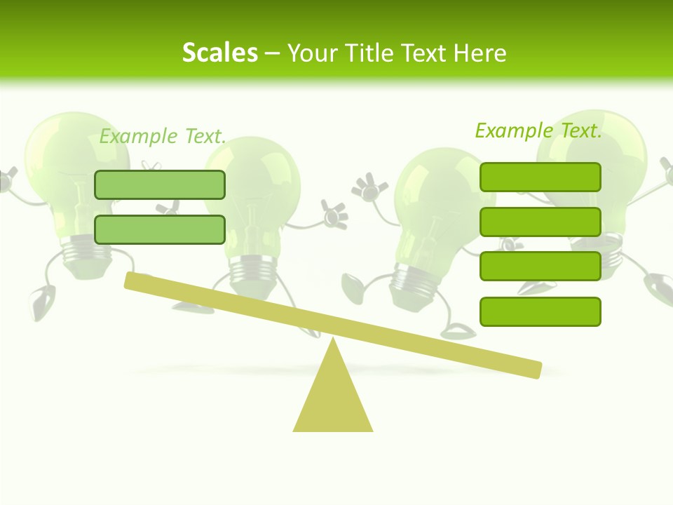 Background Lightbulb Electric PowerPoint Template