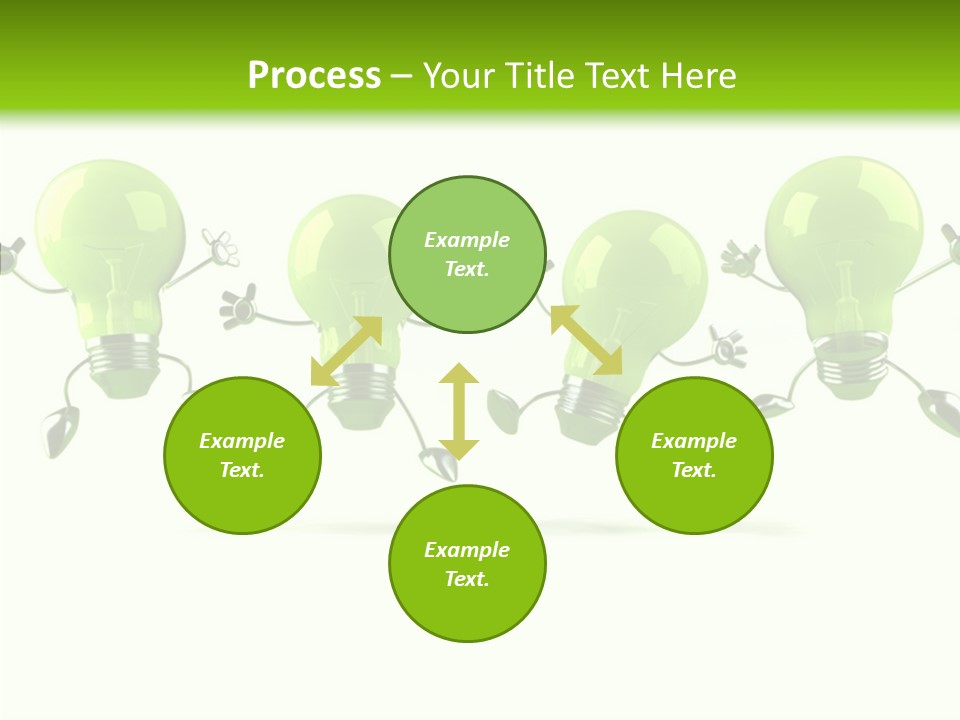 Background Lightbulb Electric PowerPoint Template
