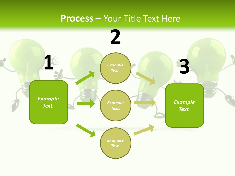 Background Lightbulb Electric PowerPoint Template