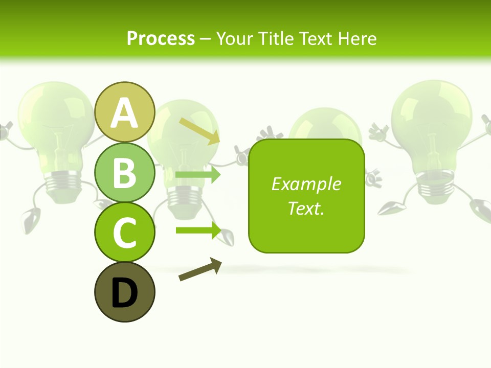 Background Lightbulb Electric PowerPoint Template