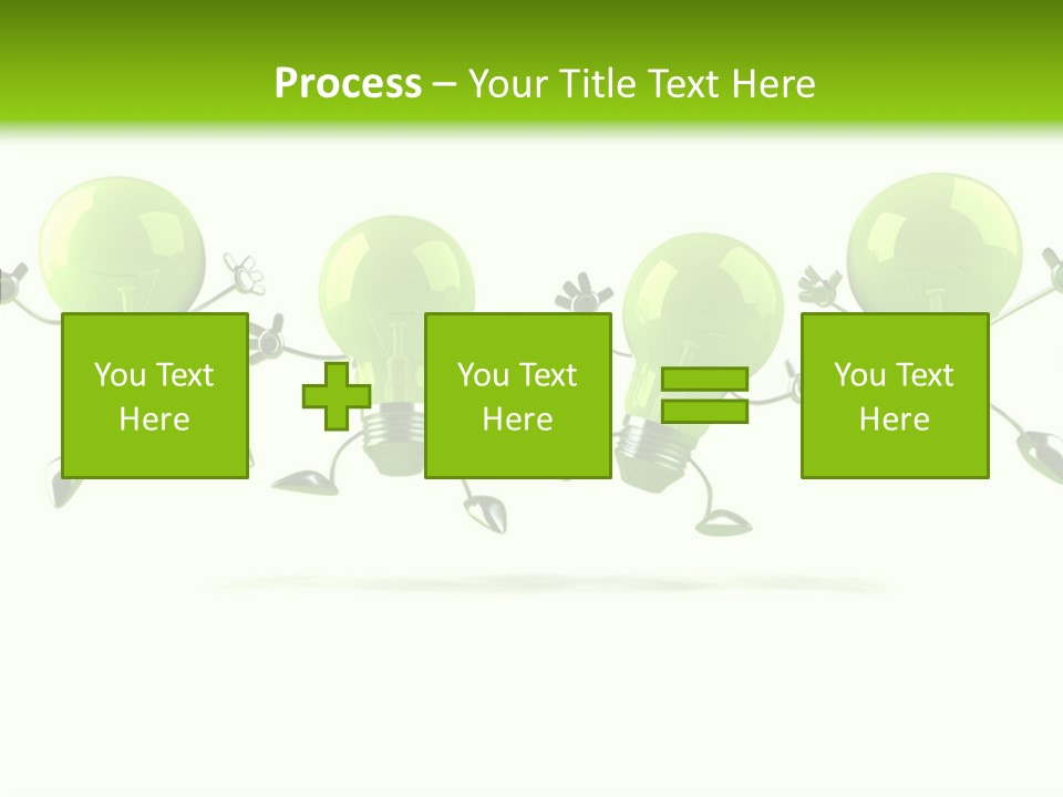 Background Lightbulb Electric PowerPoint Template