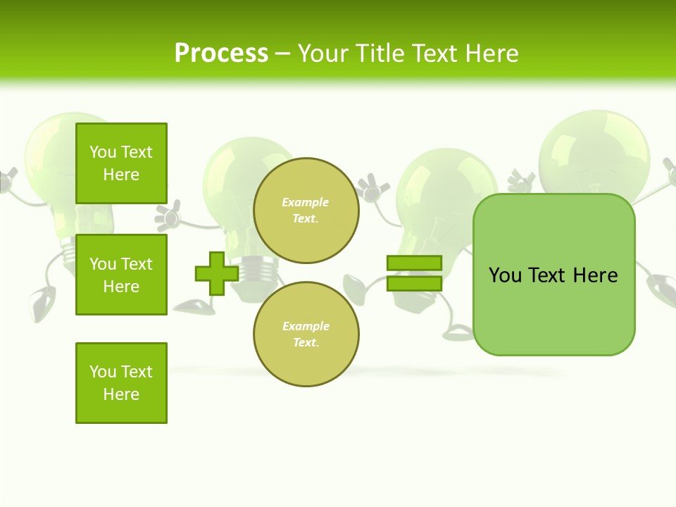 Background Lightbulb Electric PowerPoint Template