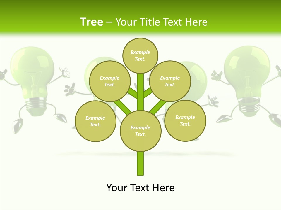 Background Lightbulb Electric PowerPoint Template