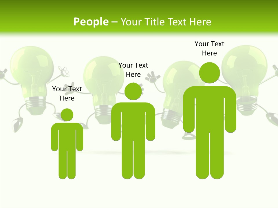 Background Lightbulb Electric PowerPoint Template