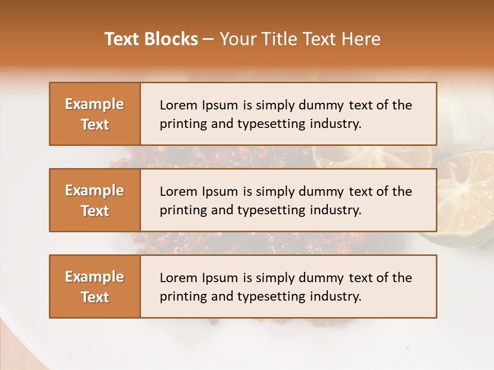Dinner Chill Copy PowerPoint Template