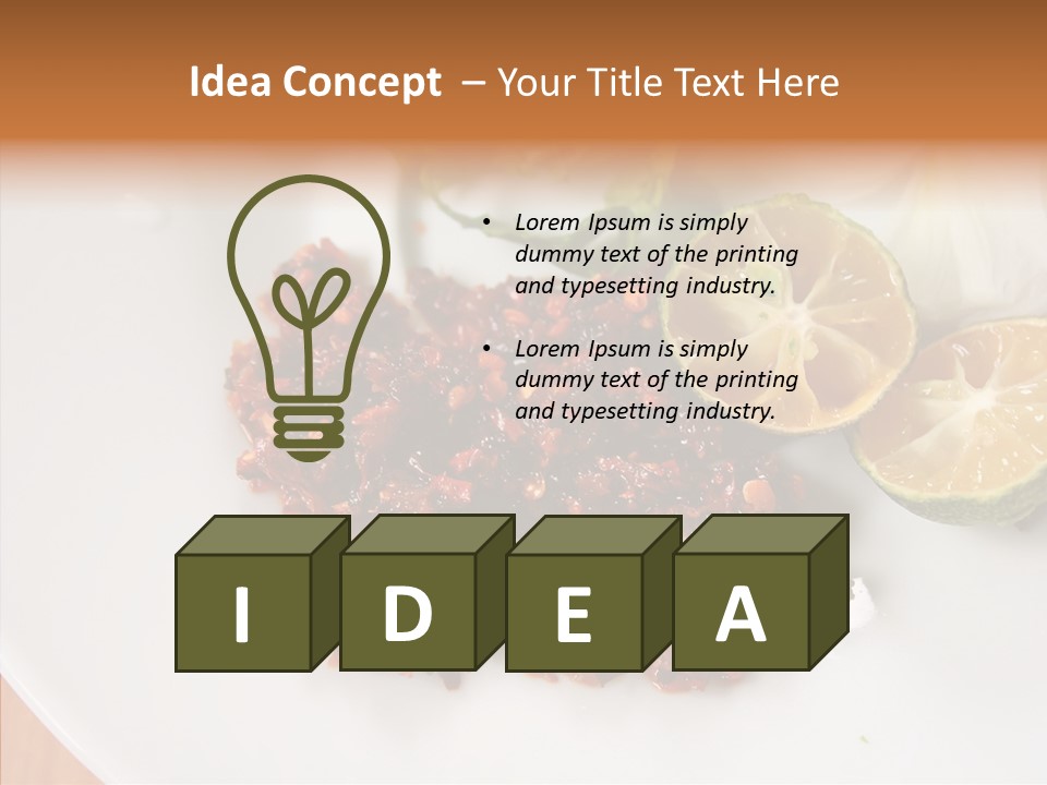 Dinner Chill Copy PowerPoint Template