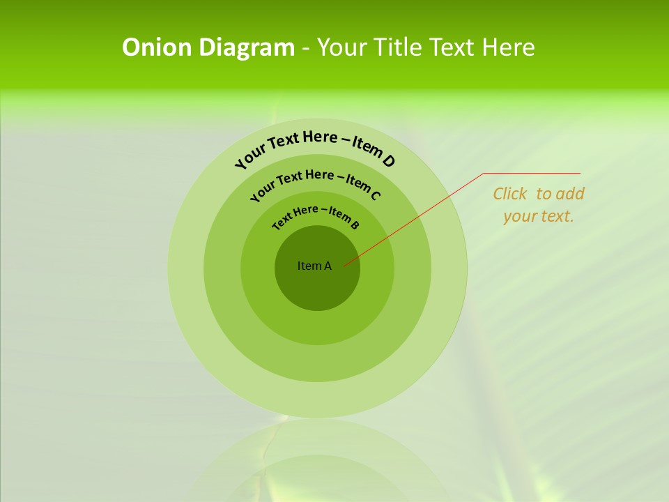 Large Leaves PowerPoint Template
