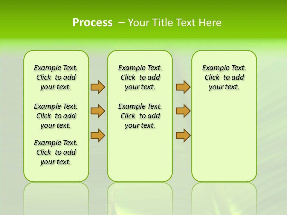 Large Leaves PowerPoint Template