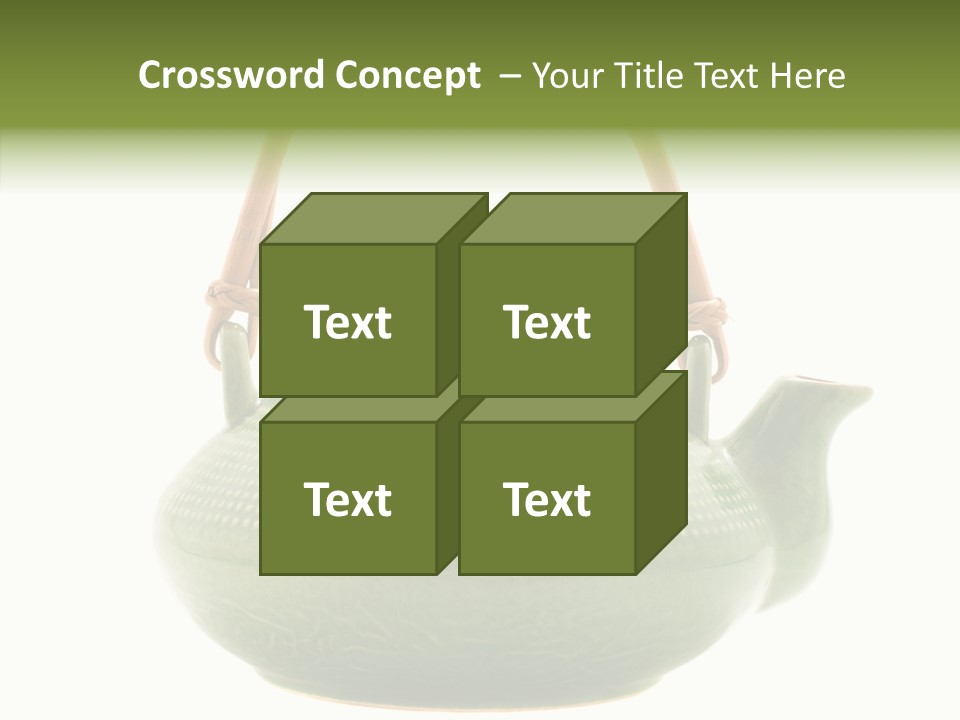 Chinese Object Service PowerPoint Template